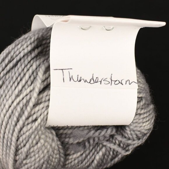 Miss Babs Yummy 2-Ply Fingering Yarn Superwash Merino Wool Thunderstorm - Picture 4 of 4